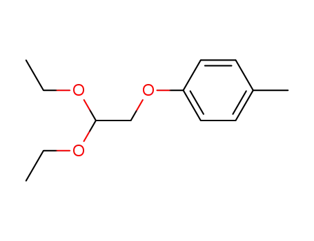 Molecular Structure of 66614-56-0 (4-(2,2-Diethoxyethoxy)toluene)