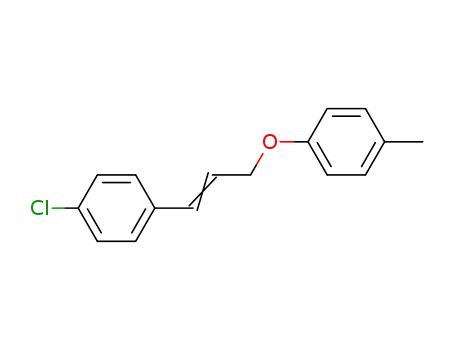 Molecular Structure of 92907-14-7 (1-chloro-4-[3-(4-methylphenoxy)prop-1-en-1-yl]benzene)