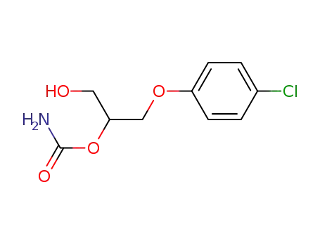 3-(p-chlorophenoxy)-1,2-propanediol-2-carbamate
