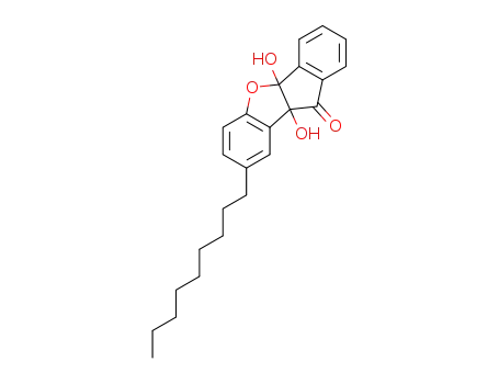 4b,9b-dihydroxy-8-nonyl-4bH-benzo[d]indeno[1,2-b]furan-10(9bH)-one