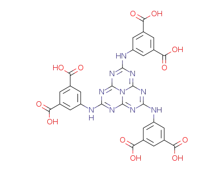 2,5,8-tris-(3,5-dicarboxylphenylamino)-s-heptazine acid