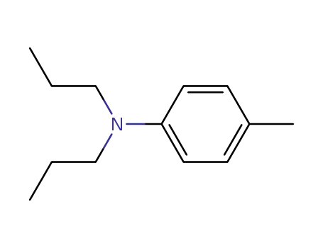 Molecular Structure of 3480-93-1 (Benzenamine, 4-methyl-N,N-dipropyl-)