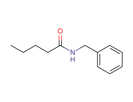 Molecular Structure of 10264-05-8 (Pentanamide, N-(phenylmethyl)-)