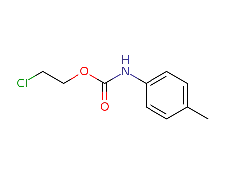 Molecular Structure of 74552-28-6 (2-chloroethyl (4-methylphenyl)carbamate)