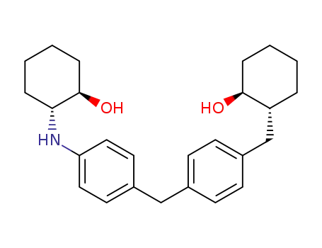 2-(4-(4-(2-hydroxycyclohexylamino)benzyl)phenylamino)cyclohexanol