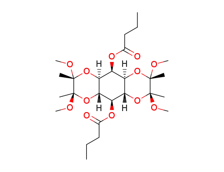 1,6:3,4-bis[O-(2,3-dimethoxybutane-2,3-diyl)]-2,5-di-O-butyryl-myo-inositol