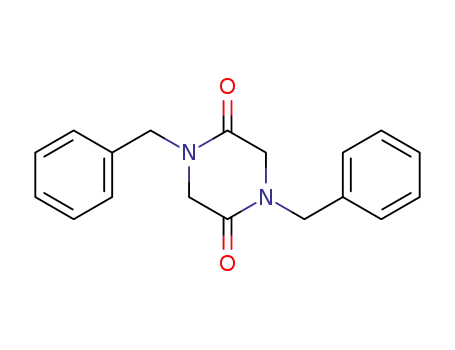 Molecular Structure of 42492-87-5 (1,4-Dibenzylpiperazine-2,5-dione)