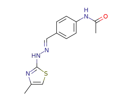4-acetylamino-benzaldehyde-(4-methyl-thiazol-2-ylhydrazone)