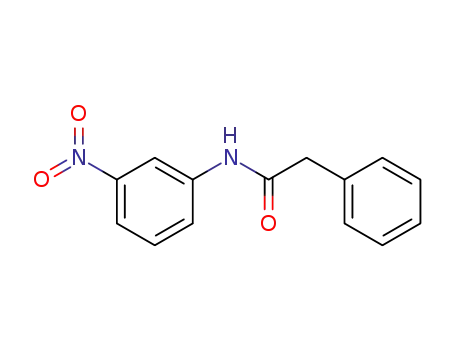 Molecular Structure of 13140-76-6 (Benzeneacetamide, N-(3-nitrophenyl)-)