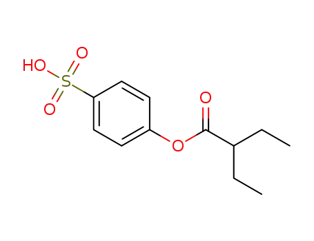 4-(2-ethylbutanoyloxy)benzenesulfonic acid