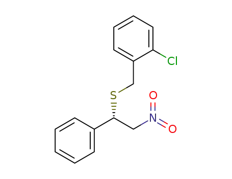 (S)-2-chlorobenzyl (2-nitro-1-phenylethyl) sulfide