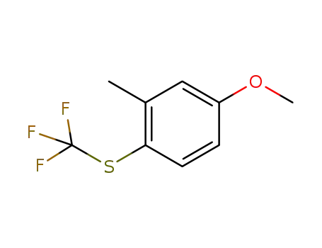 4-methoxy-2-methyl-1-[(trifluoromethyl)thio]benzene