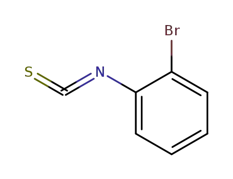 Molecular Structure of 13037-60-0 (2-BROMOPHENYL ISOTHIOCYANATE)