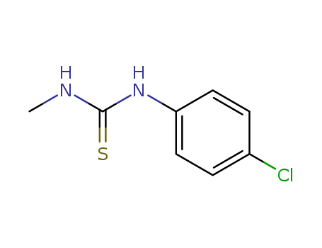 Thiourea, N-(4-chlorophenyl)-N'-methyl-