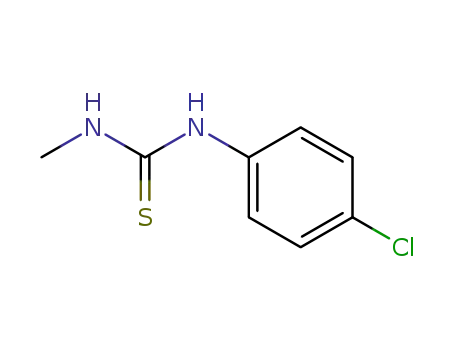 Thiourea, N-(4-chlorophenyl)-N'-methyl-