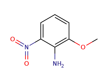 Molecular Structure of 16554-45-3 (2-METHOXY-6-NITRO-PHENYLAMINE)