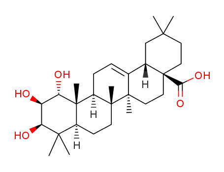 1α,2β,3β-trihydroxy-olean-12-en-28-oic acid