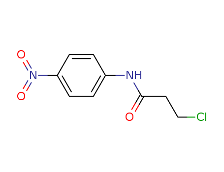 3-chloro-N-(4-nitrophenyl)propanamide cas  19313-88-3