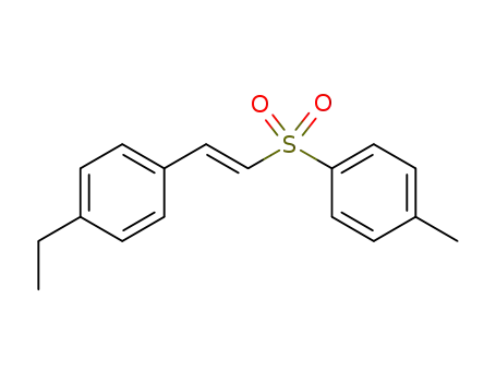 (E)-1-ethyl-4-(2-tosylvinyl)benzene