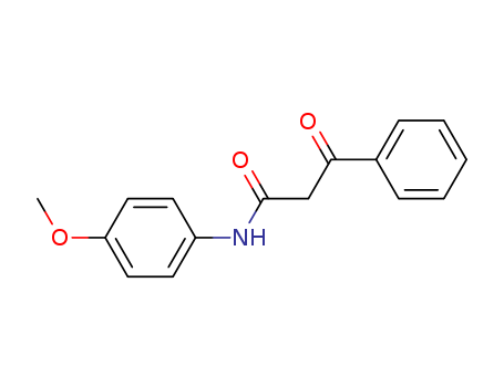 Benzenepropanamide, N-(4-methoxyphenyl)-b-oxo-