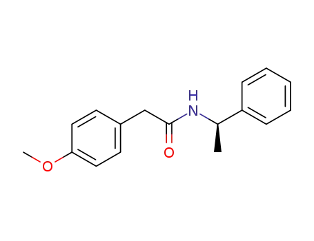 (R)-2-(4-methoxyphenyl)-N-(1-phenylethyl)acetamide