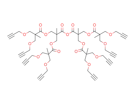 2,2'-Bis(2,2'-bis-(2-propynyloxymethyl)propanoyloxymethyl)propanoic anhydride