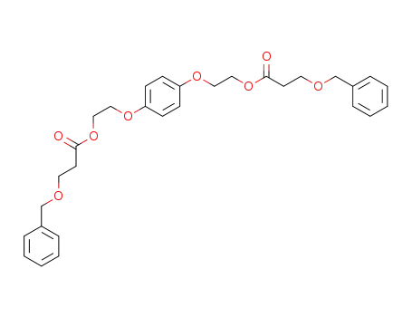 1,4-bis((3-benzyloxypropanoyloxy)ethoxy)benzene