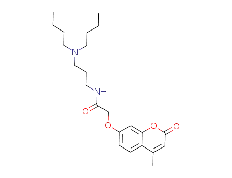 N-(3-(dibutylamino)propyl)-2-((4-methyl-2-oxo-2H-chromen-7-yl)oxy)acetamide
