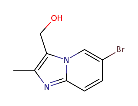 (6-bromo-2-methylimidazo[1,2-a]pyridin-3-yl)methanol