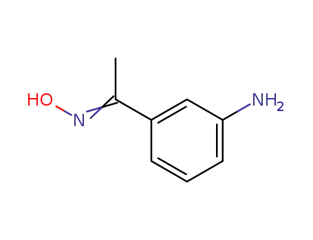 에타논, 1-(3-아미노페닐)-, 옥심(9CI)