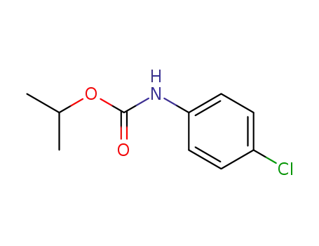 Molecular Structure of 2239-92-1 (isopropyl N-4-chlorophenylcarbamate)