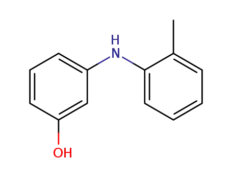 Molecular Structure of 6264-98-8 (m-(o-Toluidino)phenol)