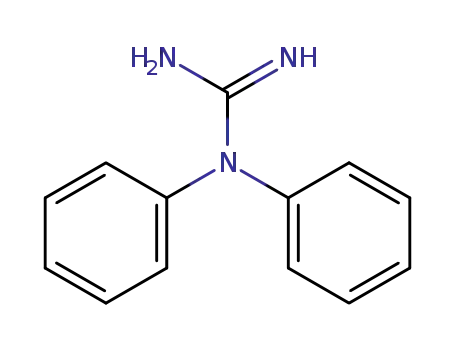 Molecular Structure of 20277-92-3 (1,1-diphenylguanidine)