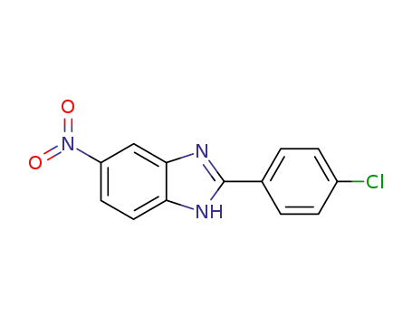 2-(4-chlorophenyl)-5-nitro-1H-benzimidazole