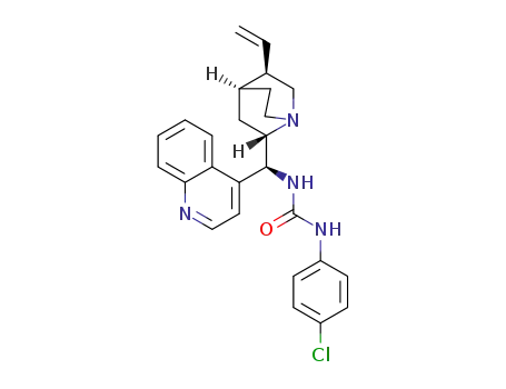 1-(4-chlorophenyl)-3-[(8α,9S)-cinchonan-9-yl]urea