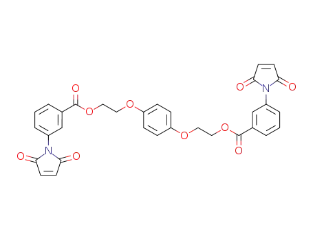 benzene-1,4-diylbis(oxyethane-2,1-diyl)bis[3-(2,5-dioxo-2,5-dihydro-1H-pyrrol-1-yl)benzoate]