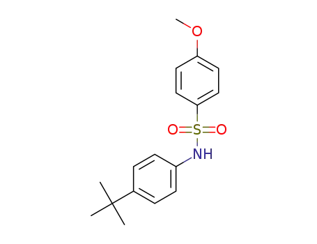 N-(4-(tert-butyl)phenyl)-4-methoxybenzenesulfonamide