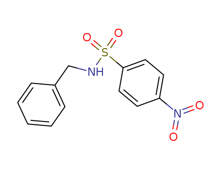 Benzenesulfonamide, 4-nitro-N-(phenylmethyl)-