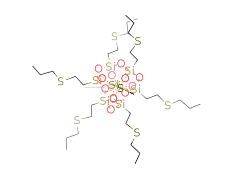 octa(2-(propylthio)ethyl)octasilsesquioxane