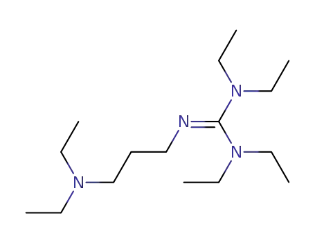 2-[3-(diethylamino)propyl]-1,1,3,3-tetraethylguanidine