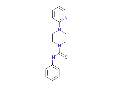 1-Piperazinecarbothioamide, N-phenyl-4-(2-pyridinyl)-