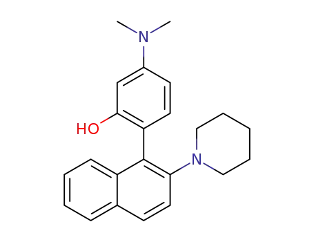 5-(N,N-dimethylamino)-2-[2-piperidinonaphthalen-1-yl]phenol