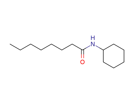 Molecular Structure of 42577-04-8 (N-cyclohexyloctanamide)