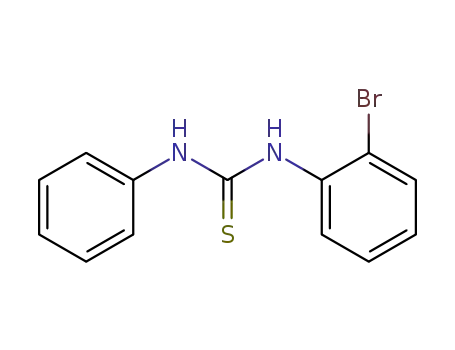 Molecular Structure of 25688-29-3 (N-(2-bromophenyl)-N'-phenylthiourea)