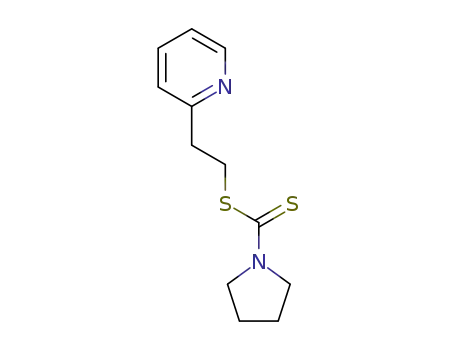 2-(pyridin-2-yl)ethyl pyrrolidine-1-carbodithioate