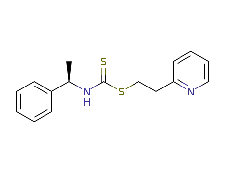 2-(pyridin-2-yl)ethyl (R)-1-phenylethylcarbamodithioate