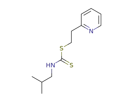 2-(pyridin-2-yl)ethyl isobutylcarbamodithioate