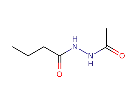 Molecular Structure of 134985-10-7 (Butanoic acid, 2-acetylhydrazide)