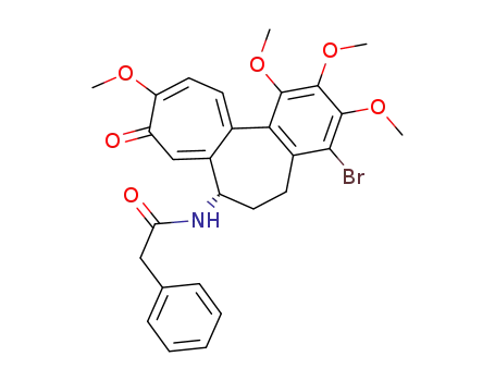 4-bromo-N-(phenylacetyl)deacetyl colchicine