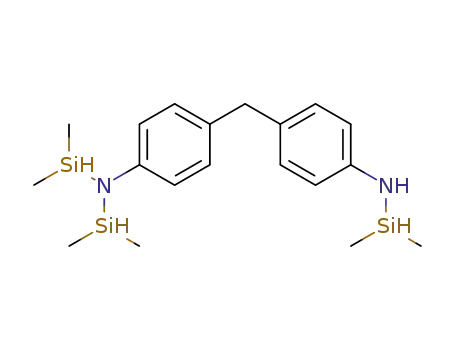 Dimethylsilanyl-{4-[4-(1,1,3,3-tetramethyl-disilazan-2-yl)-benzyl]-phenyl}-amine